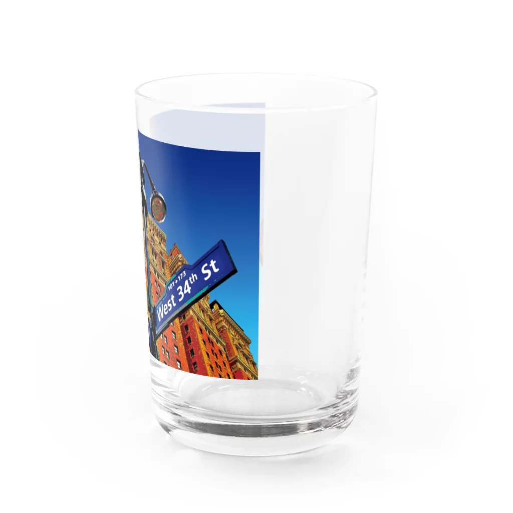 GALLERY misutawoのニューヨーク34thストリート Water Glass :right