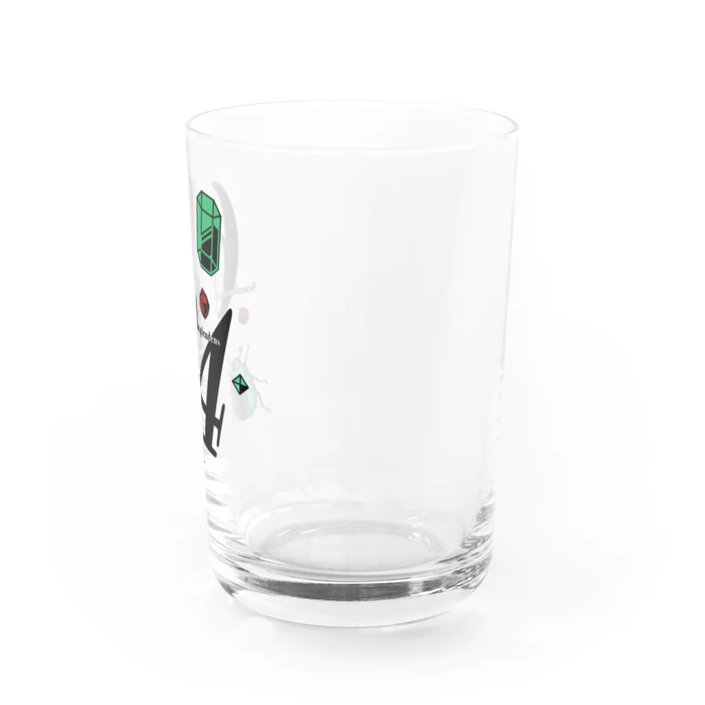 Alba spinaの黄金虫 鉱物 Water Glass :right