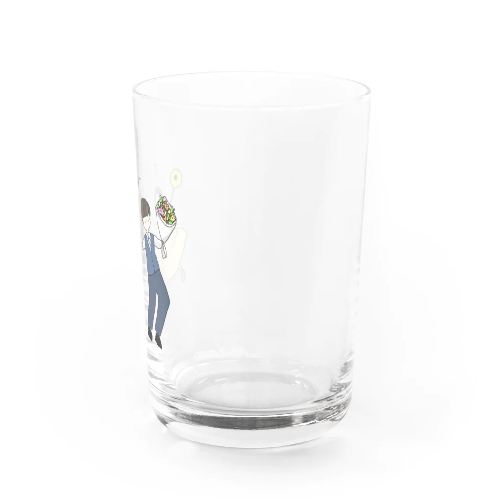 やまみむら ゆめものようたとゆめも Water Glass :right