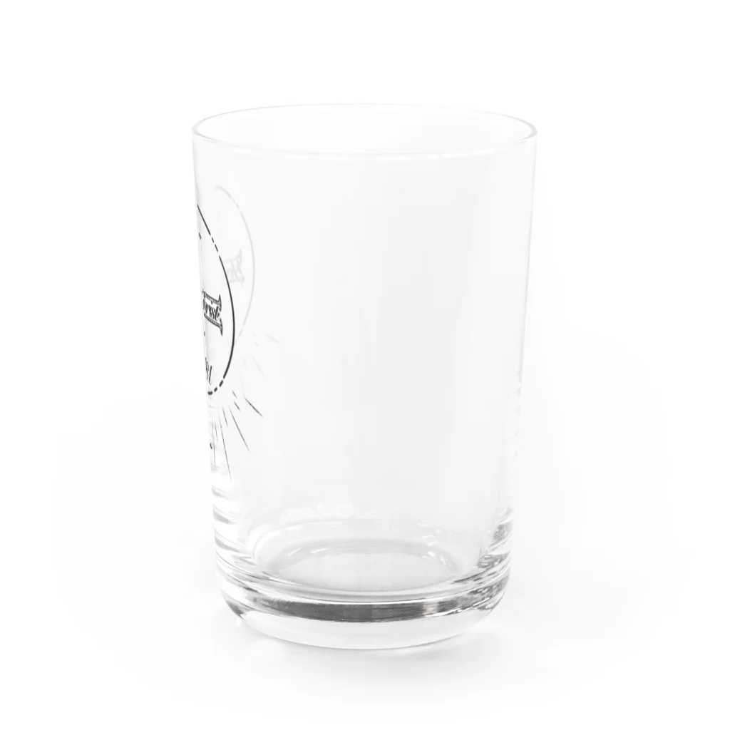 SamaraIllustのイエス・キリストの愛 Water Glass :right