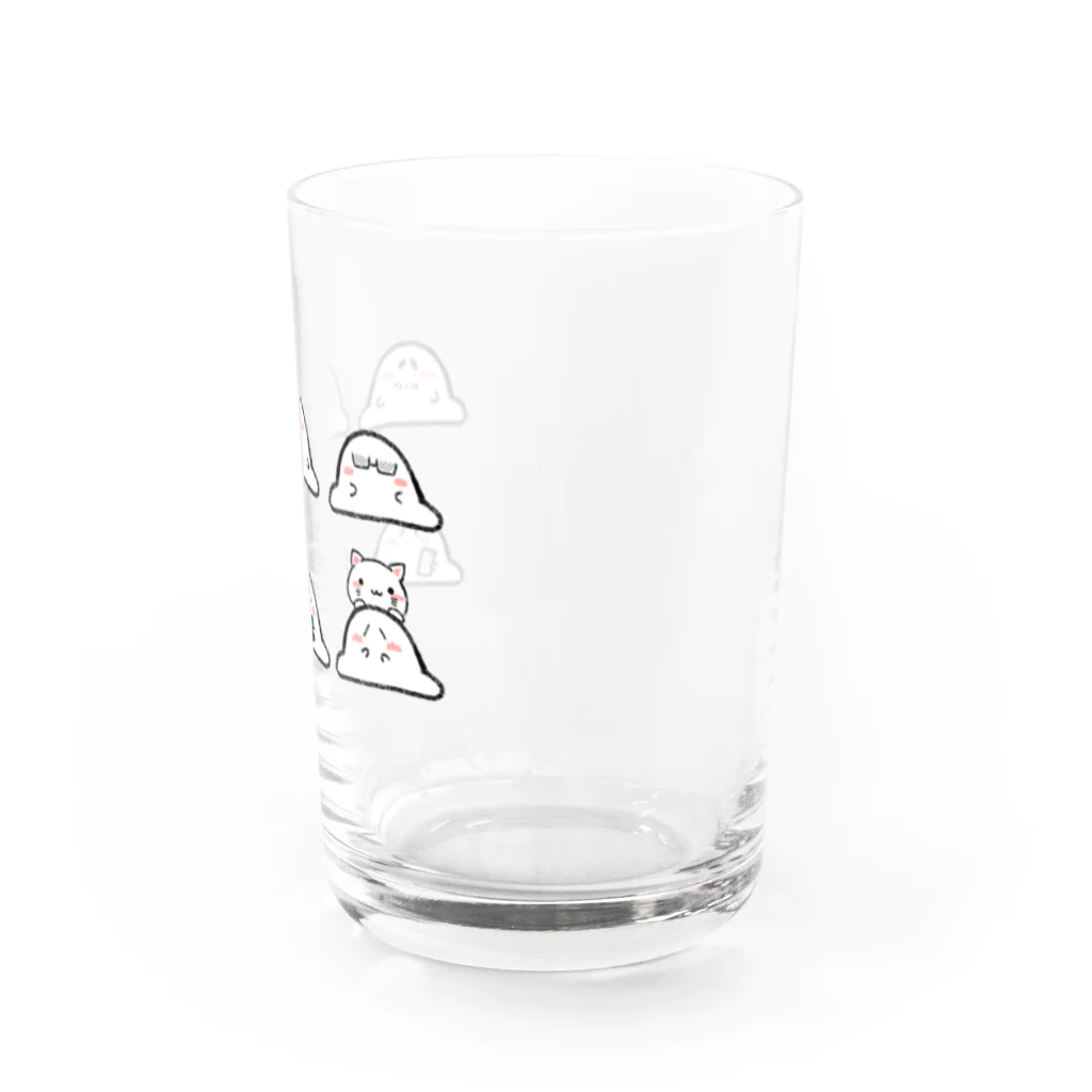 ぽてぽてぽてにゃんのモッチー Water Glass :right