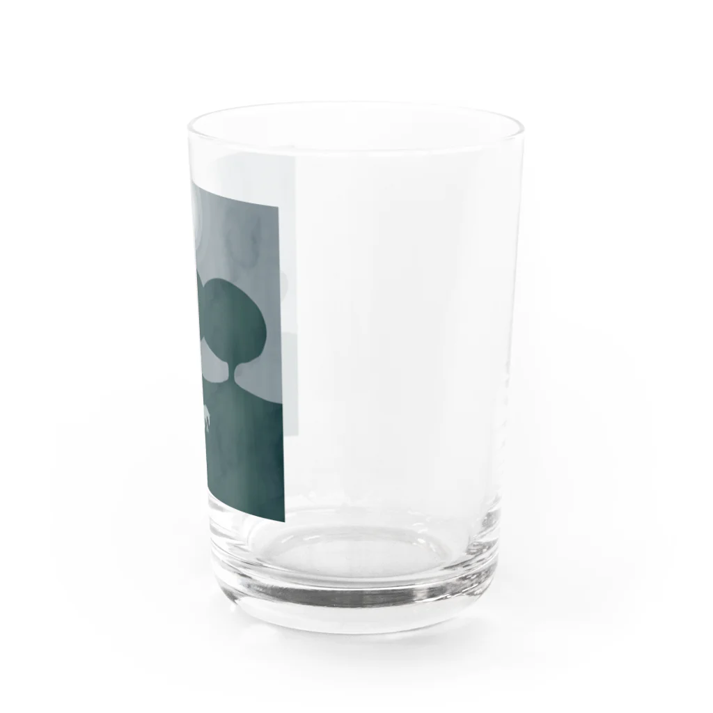 Omas Ladenの白いお馬 Water Glass :right