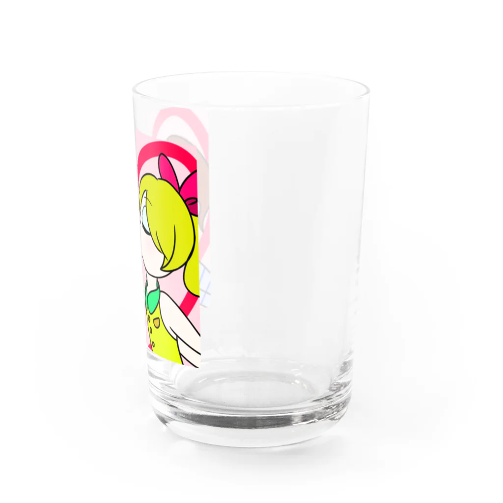 れもん@Suzuri垢🍋のハピネスハート Water Glass :right