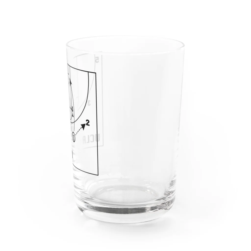 Irie TimeのセットプレイTシャツ　バスケットボール Water Glass :right