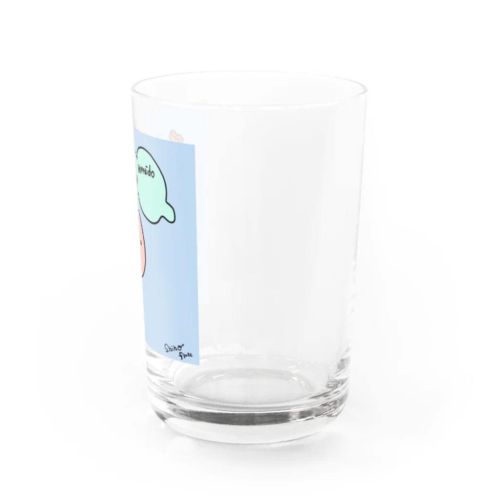 SHIHO NO WAのにほんちず Water Glass :right