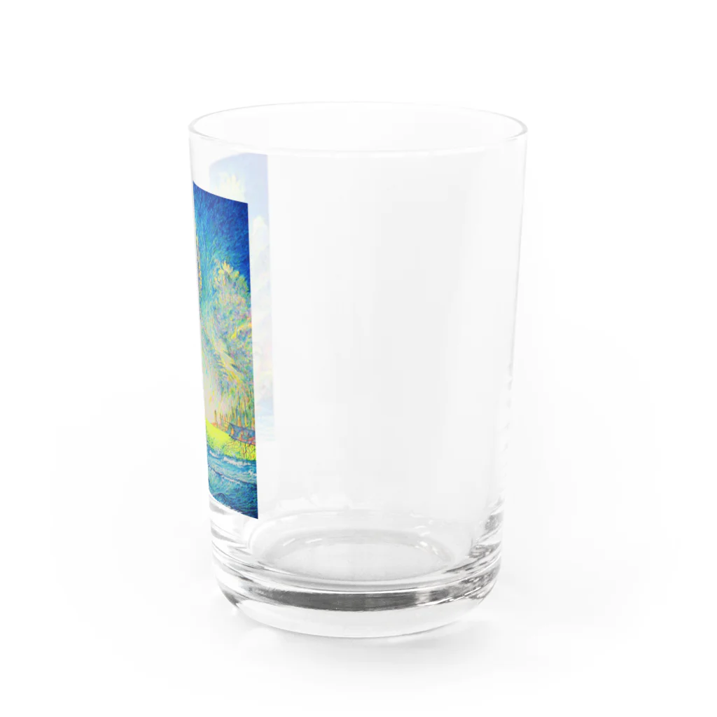 YOSHI-HEY ARTの雲と波 Water Glass :right