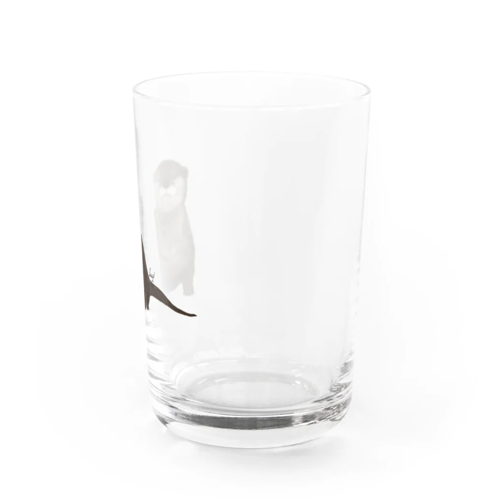 ひはせのふわふわコツメカワウソ Water Glass :right