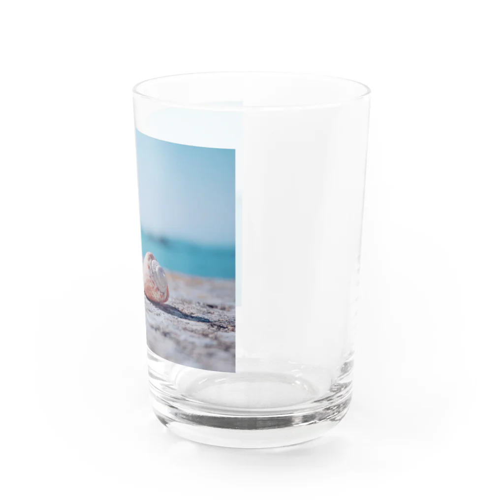 星月の店の潮騒のグラス Water Glass :right