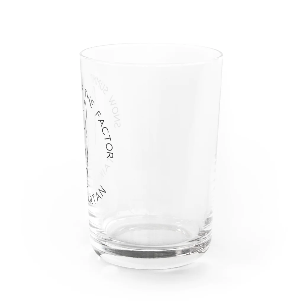 TaikiRacingClubShopのmarulogo【SPA】kuro Water Glass :right