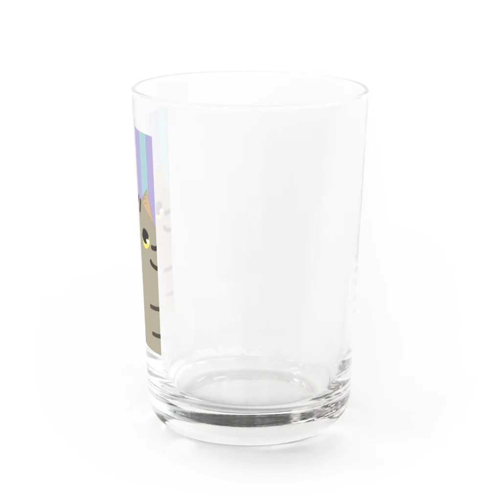 SHOP ベアたんのきじとらさん Water Glass :right