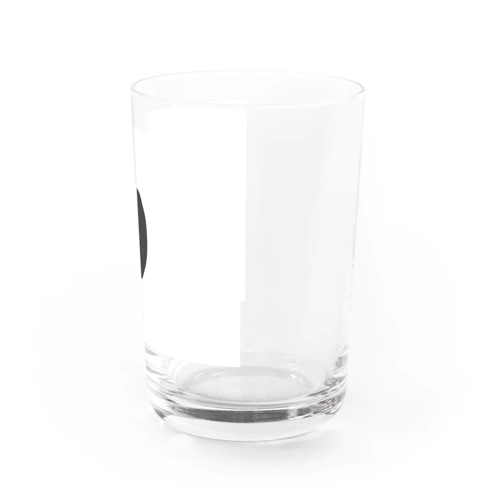 あまいものぶらっくあっぷる Water Glass :right