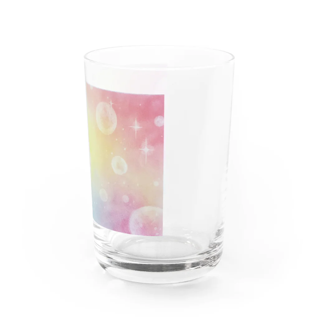 気まぐれshop　haruchonのきらきら輝く　ヒーリングアート Water Glass :right