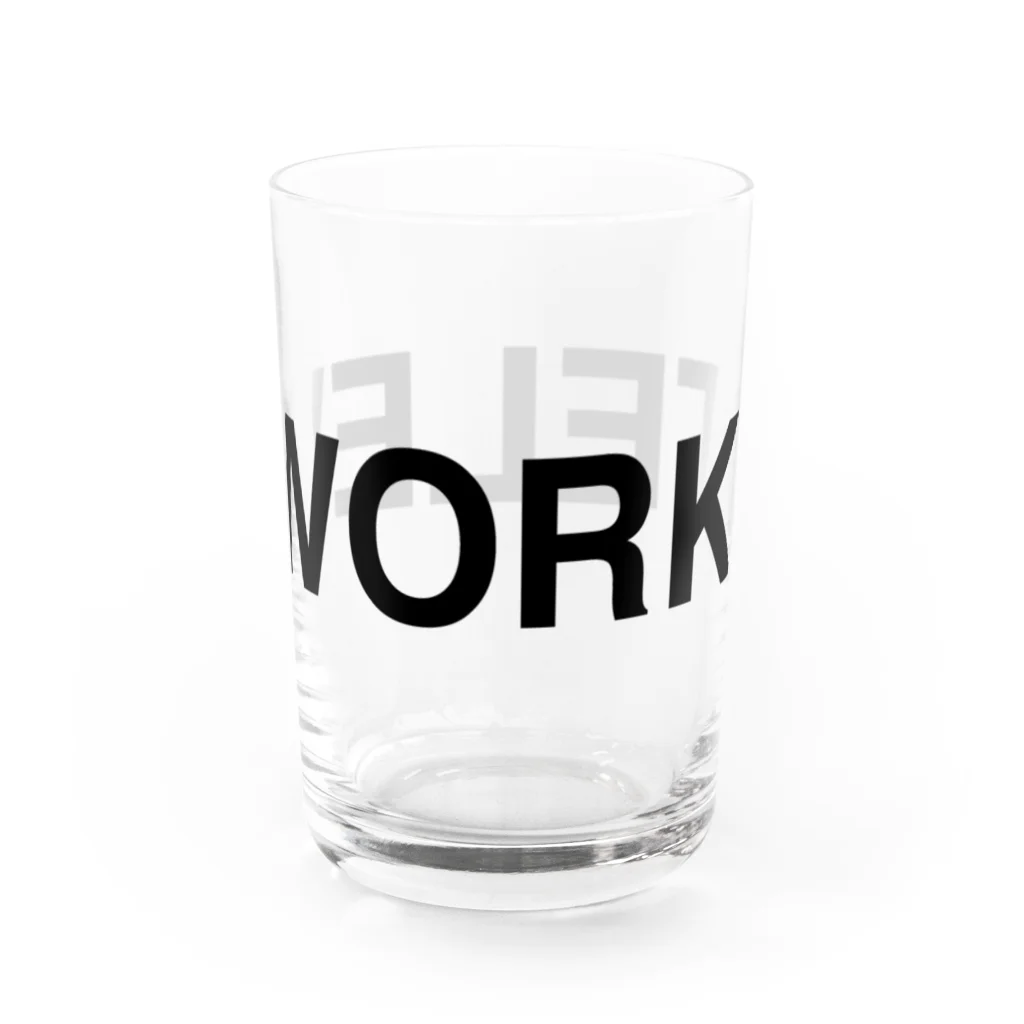 TOKYO LOGOSHOP 東京ロゴショップのTELEWORK-テレワーク- Water Glass :right