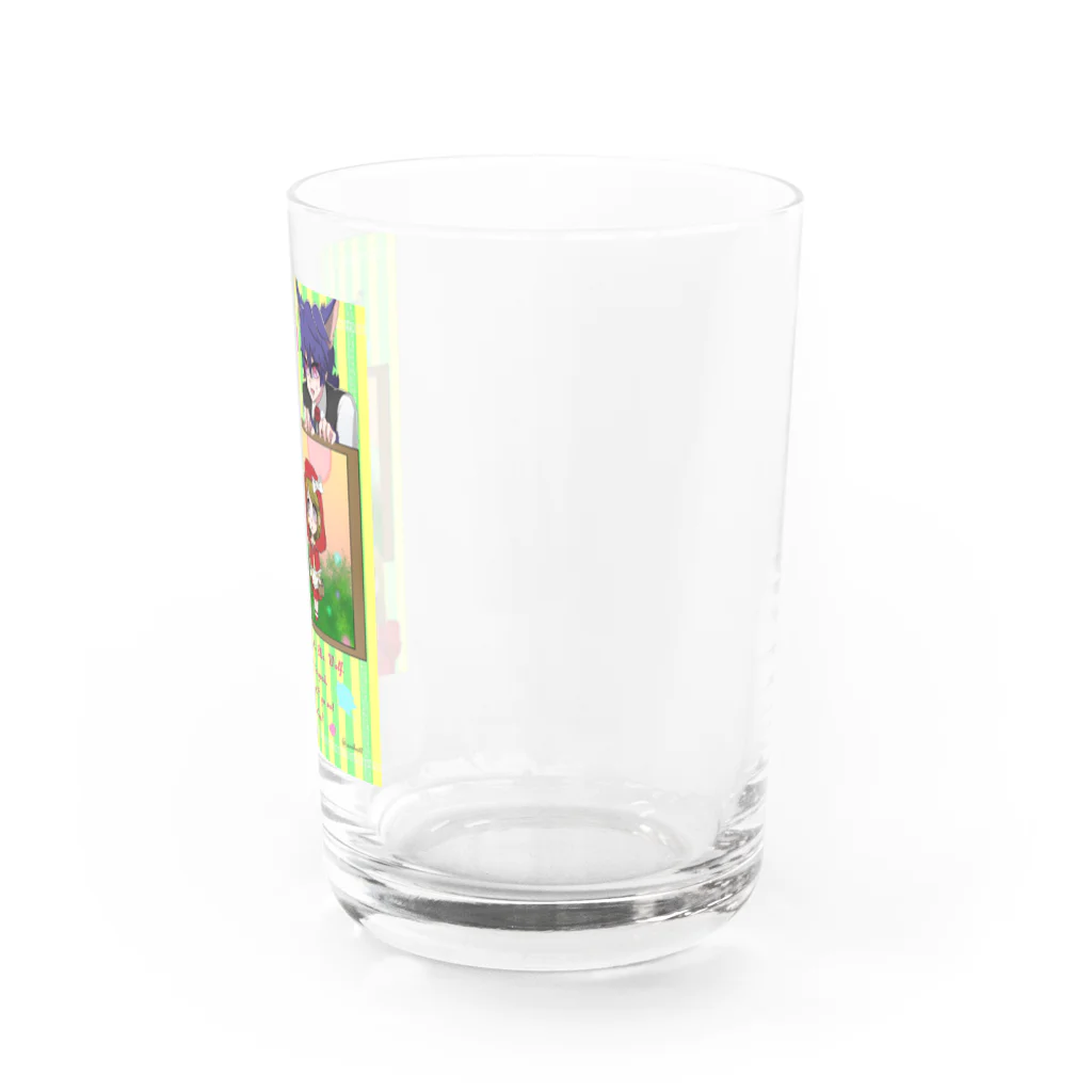 夜想明【LINEスタンプ・BOOTH販売中】のアクシスベストトゥルース「赤ずきんちゃん」 Water Glass :right