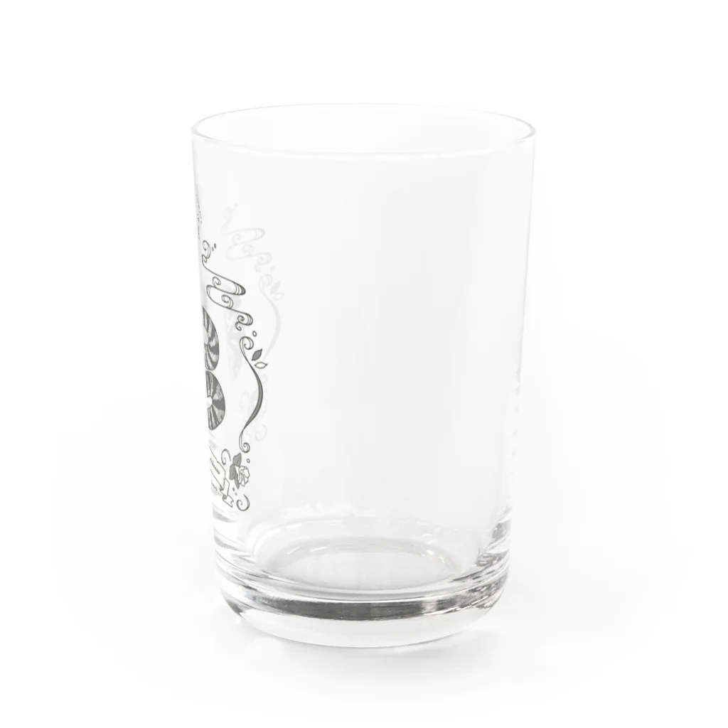 8m【アトリエvesii】のヨウリンウミヘビ 白地ver. Water Glass :right