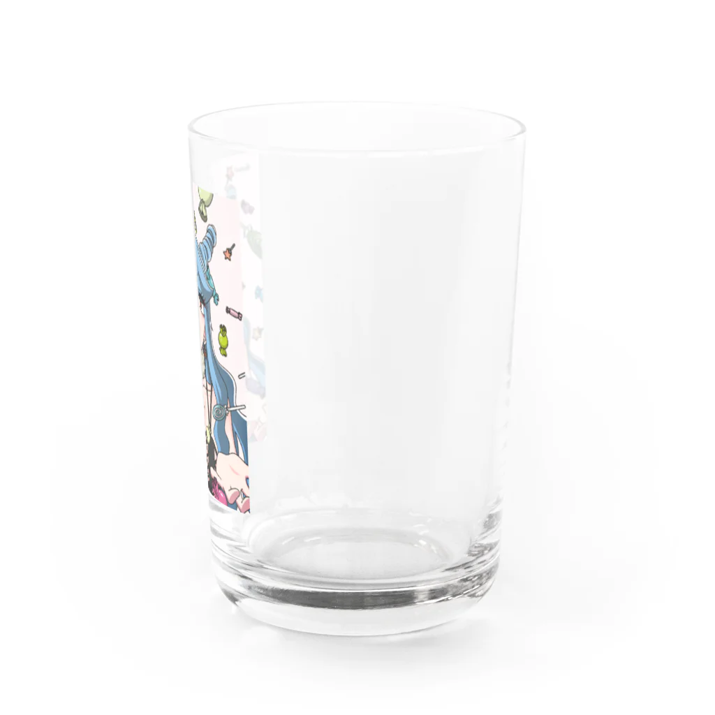 夜想明【LINEスタンプ・BOOTH販売中】のアクシスベストディアボロス Water Glass :right