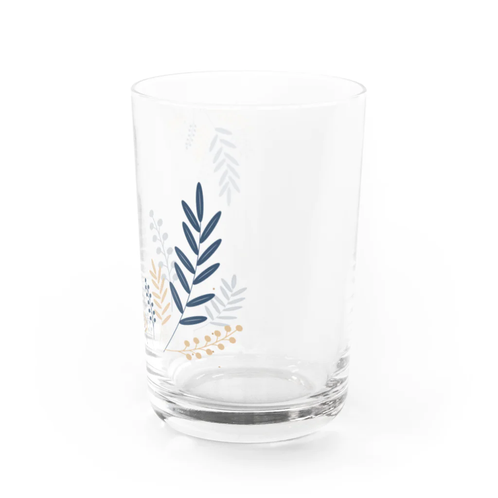 VIETSTAR★１０８のレトログラス　葉 Water Glass :right