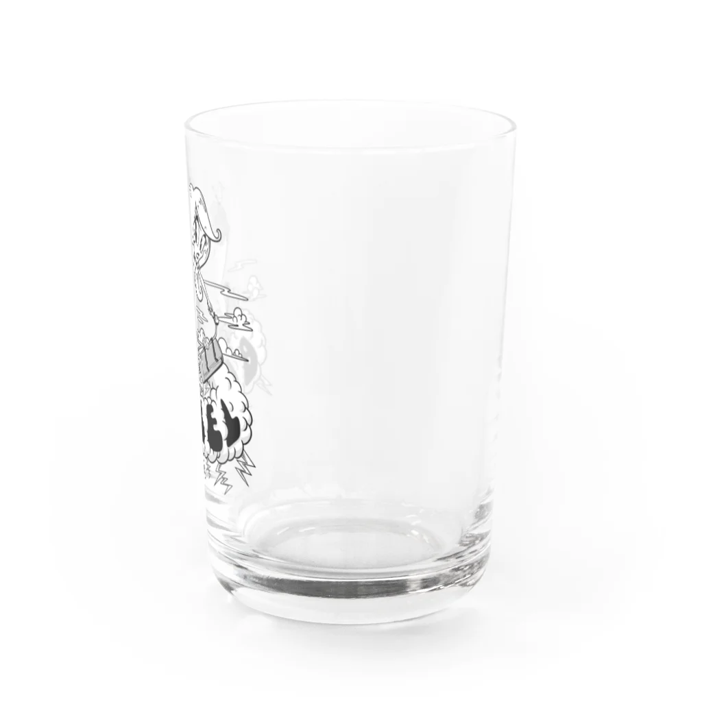 nidan-illustrationの"BABEL" Water Glass :right