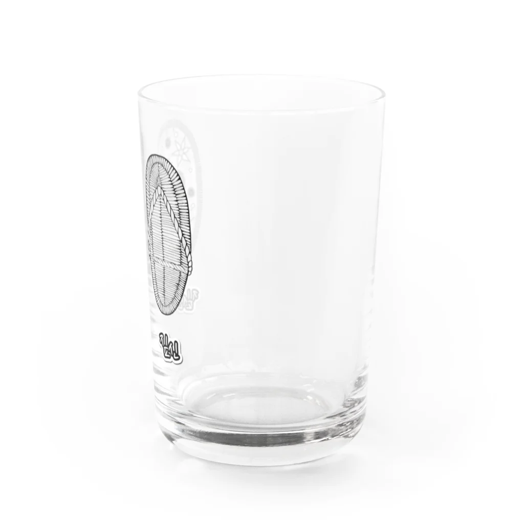 LalaHangeulのゾウリとゾウリムシ　ハングル Water Glass :right