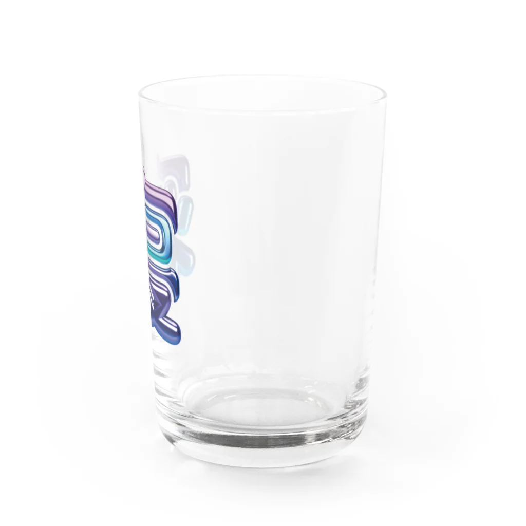 DESTROY MEの寝 Water Glass :right