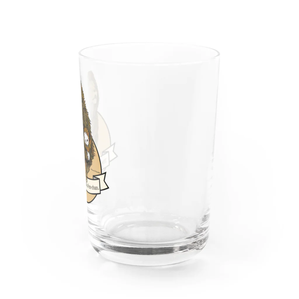 Masashi Kaminkoの【パンダ】百獣の王ポンちゃん Water Glass :right