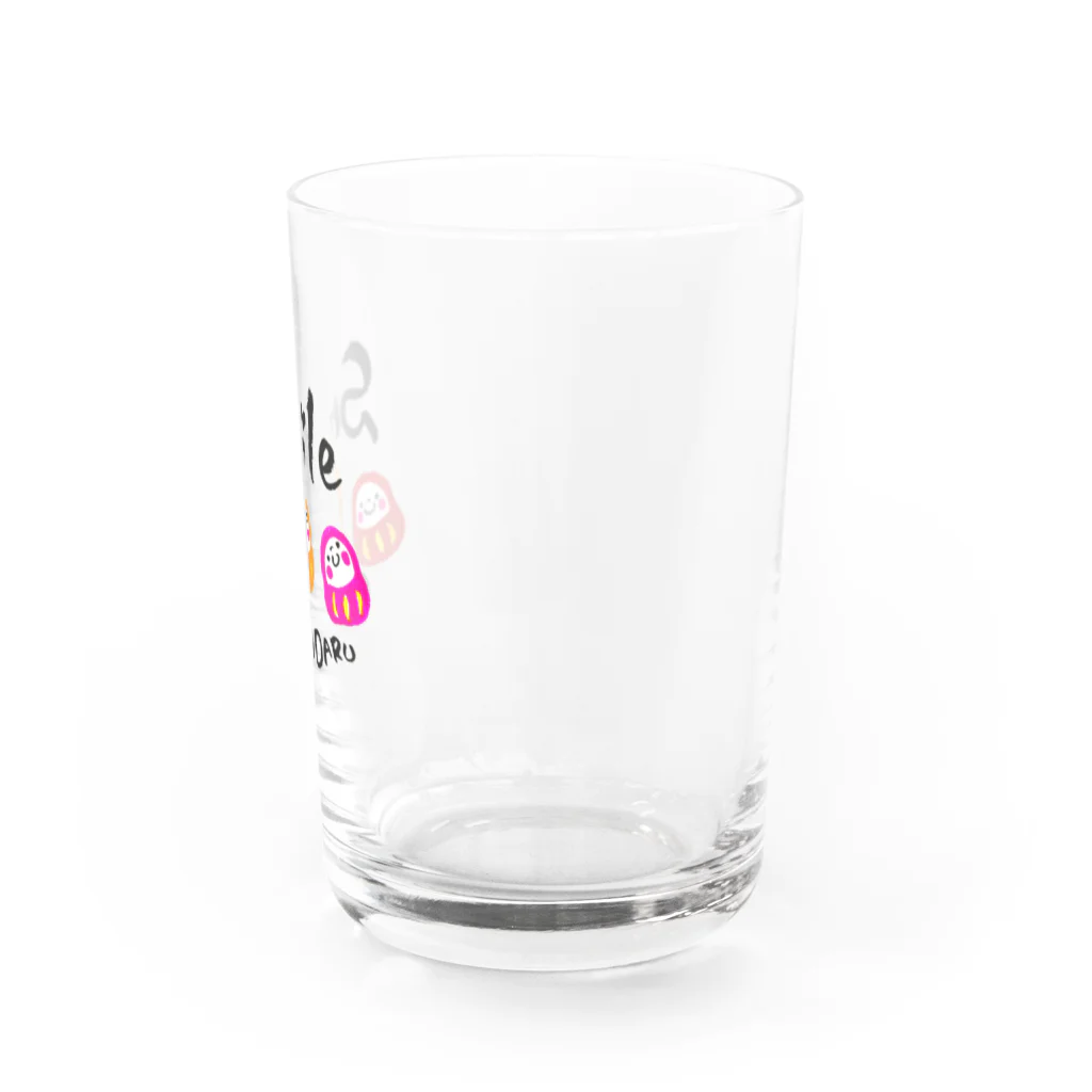 CHANDARUのちゃんだる Water Glass :right