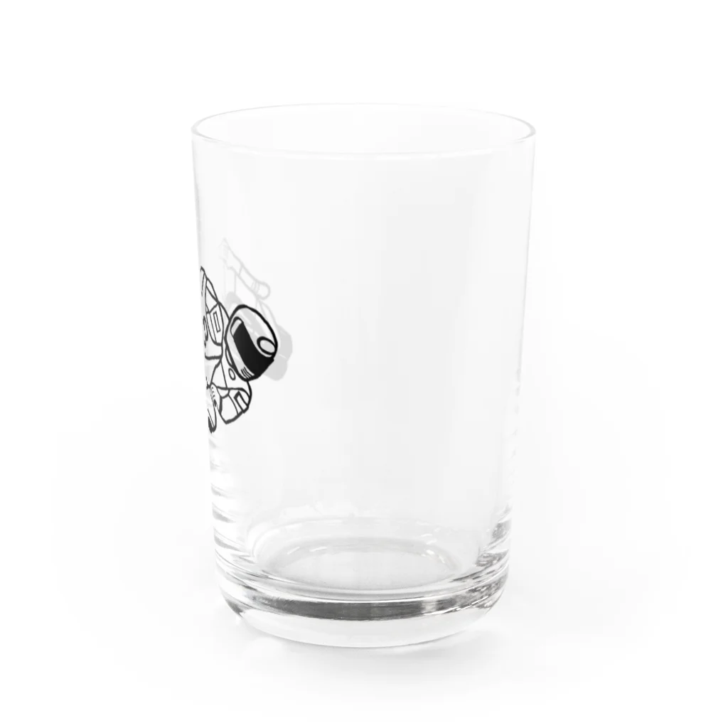 GREAT 7のバイクレース Water Glass :right