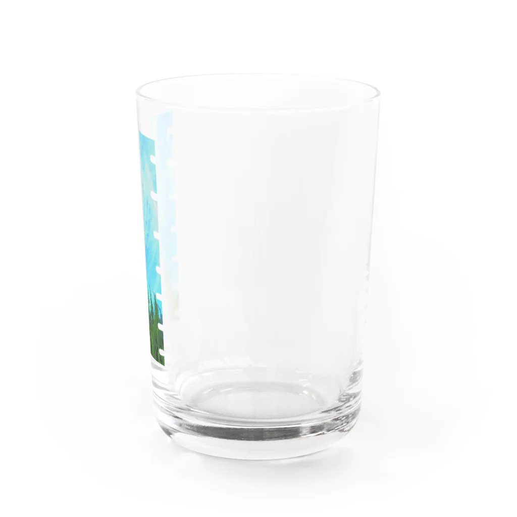 MUGURa-屋の無題　空へ Water Glass :right