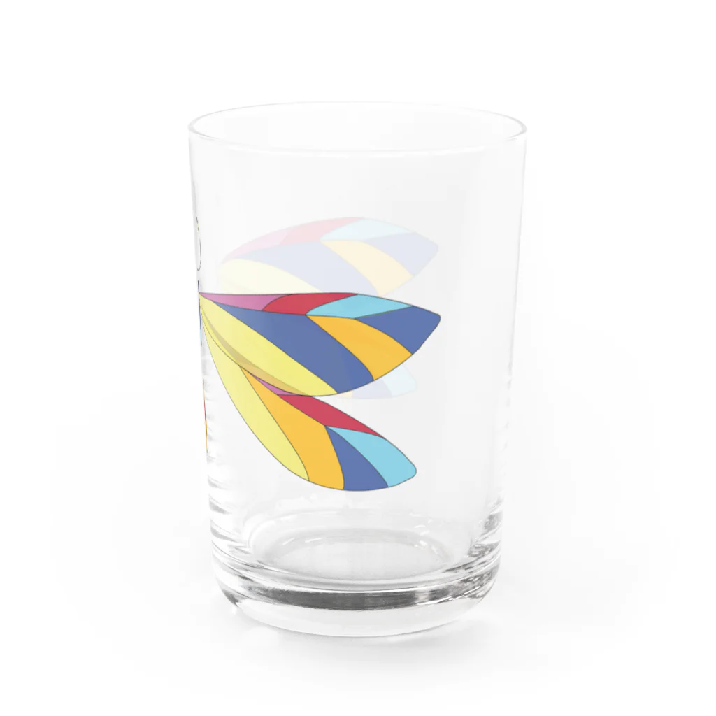 VIETSTAR★１０８のカラフルトンボ Water Glass :right