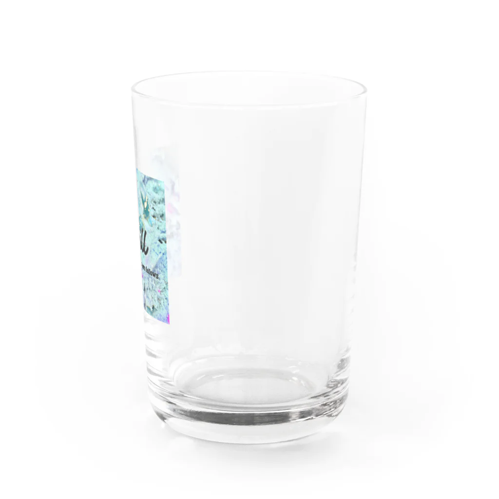 ┈︎ヒイラギ ┈︎のChill (mint, square ver.) Water Glass :right