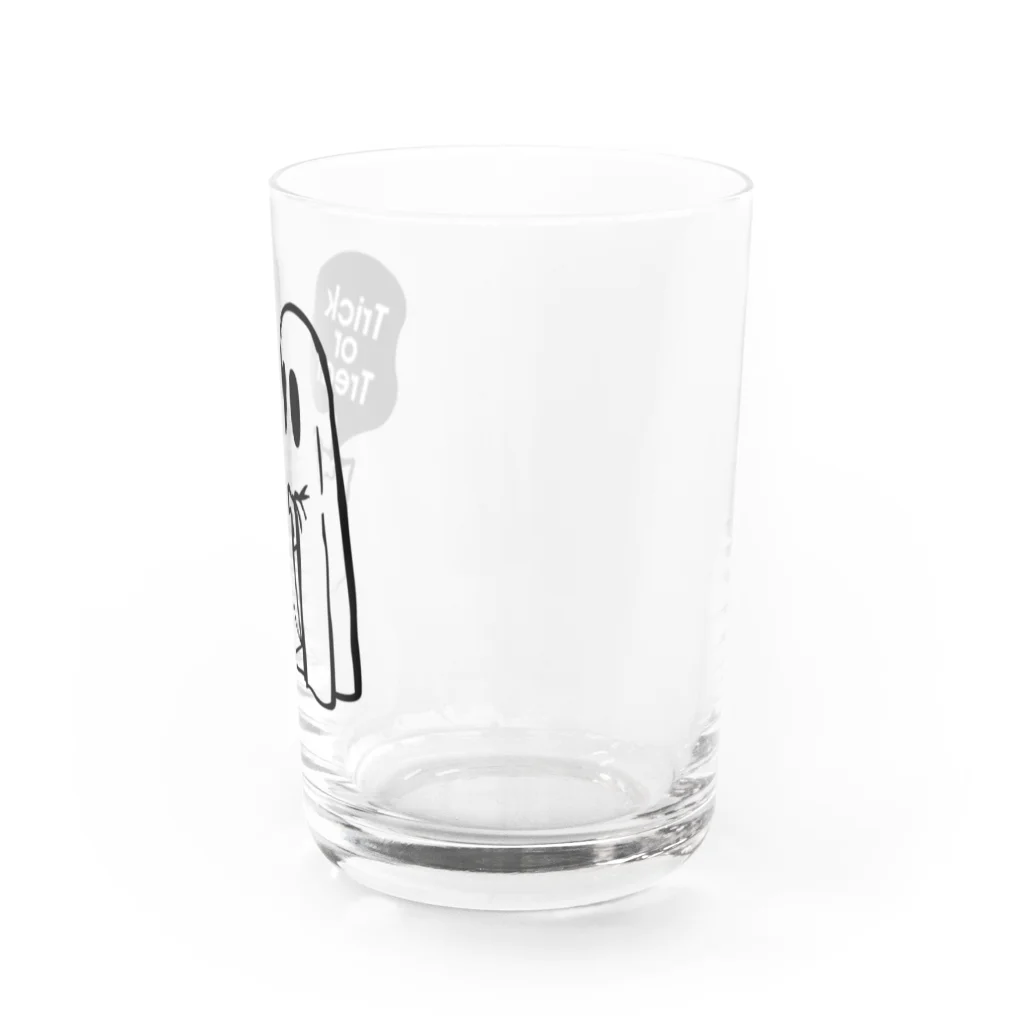 KNOCKのおばけくん Water Glass :right