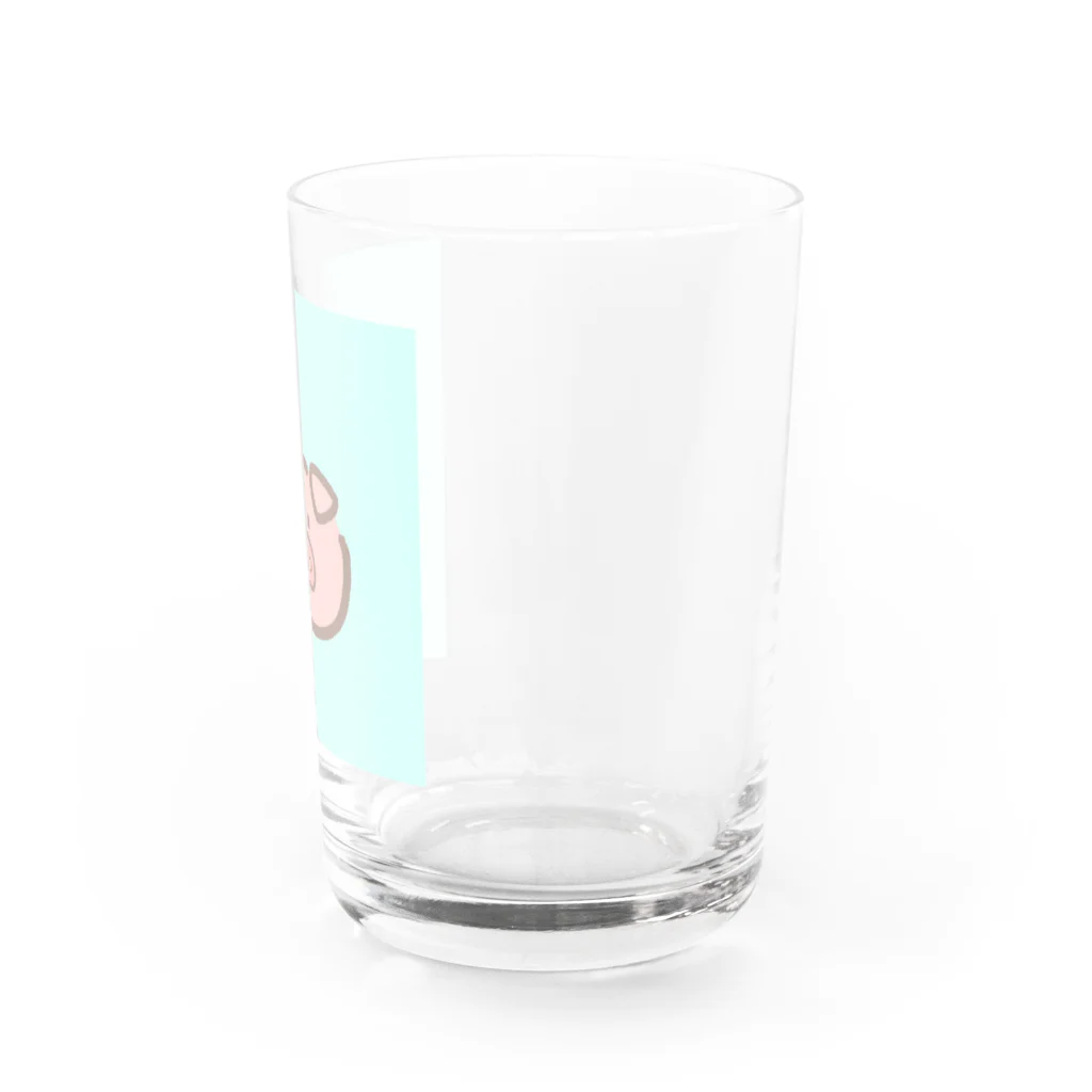 たぬきのこぶたちゃん Water Glass :right