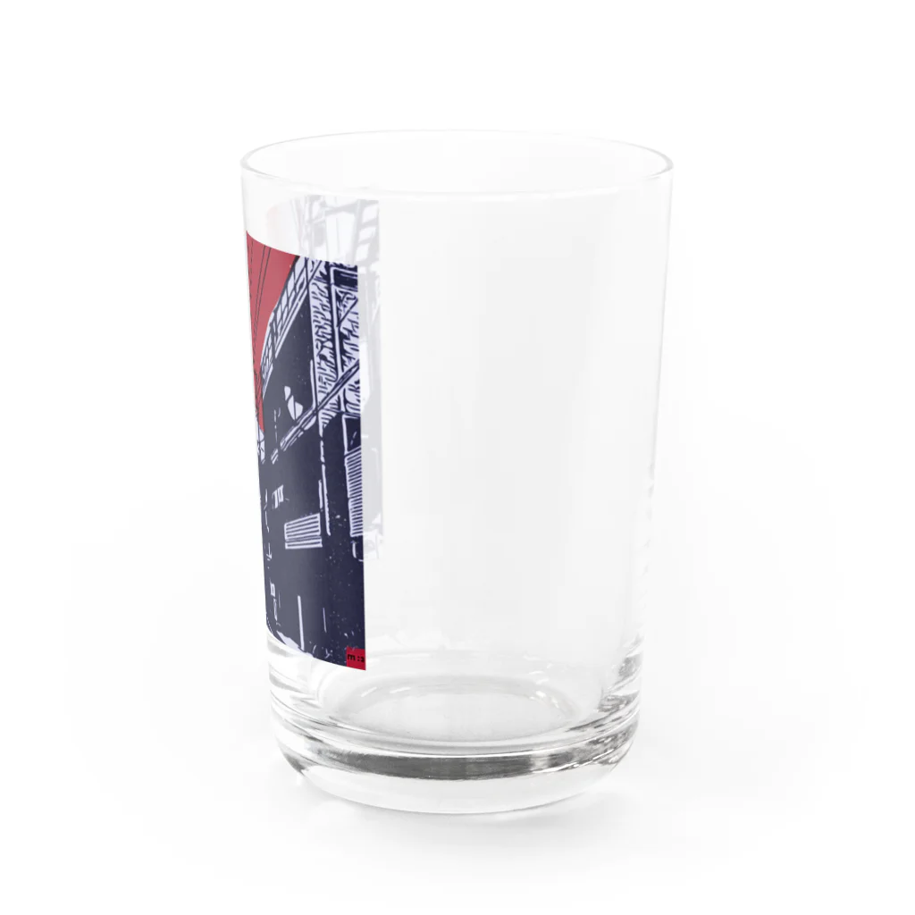 m :)のがしゃどくろ Water Glass :right