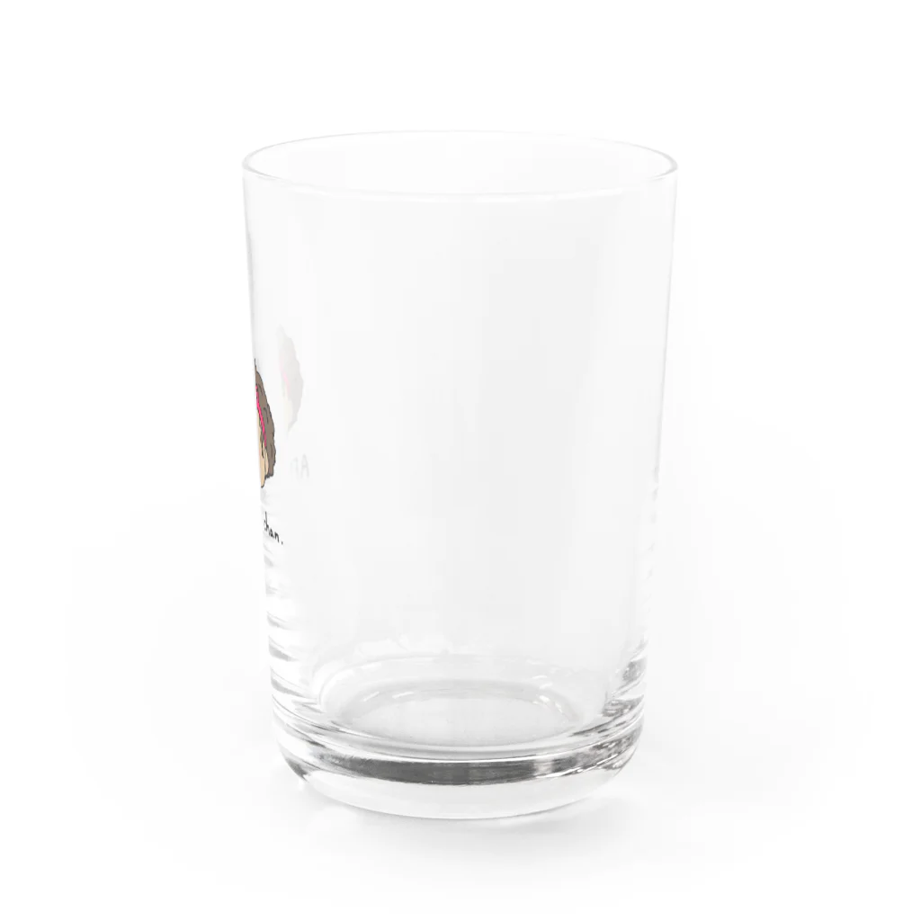 あふろちゃんのアフロちゃん Water Glass :right