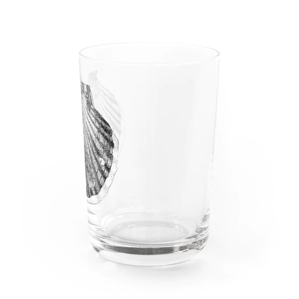 せいだいしおりのリアルホタテ Water Glass :right