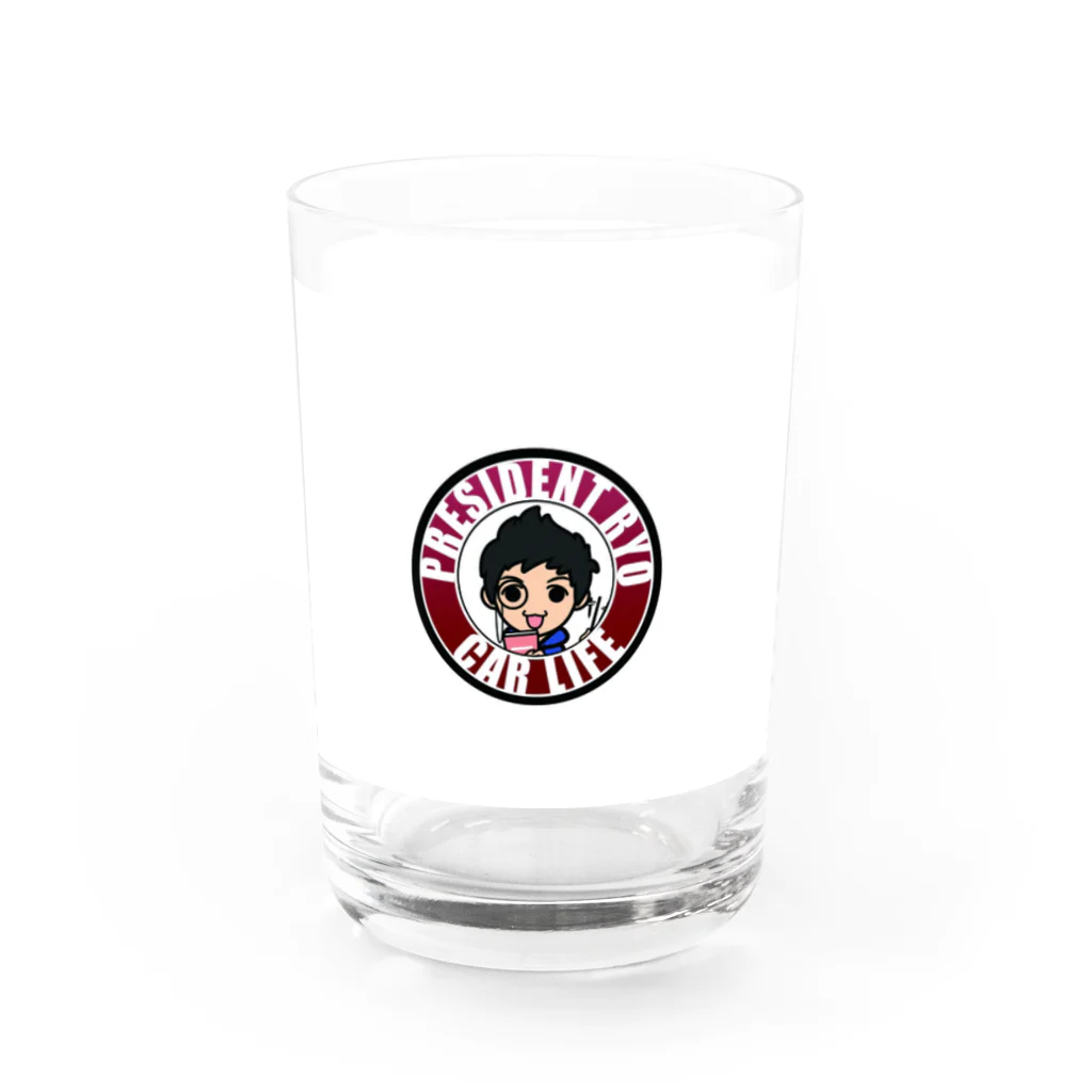 りょう社長カーライフ YouTubeオンラインショップのソウルレッドクリスタルメタリック Water Glass :right