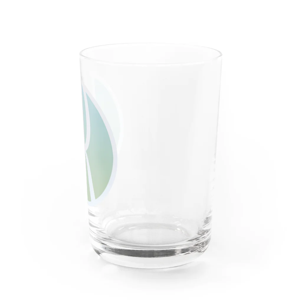 REST IN RECORDSのレストインレコーズ | レーベルロゴ | オフィシャルカラー Water Glass :right