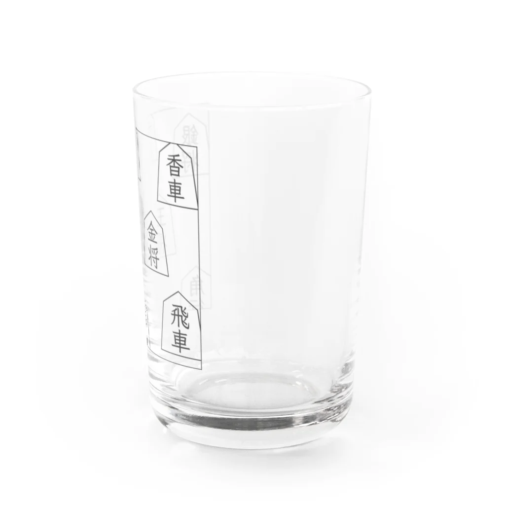 KAWAGOE GRAPHICSの王将とその仲間達 Water Glass :right