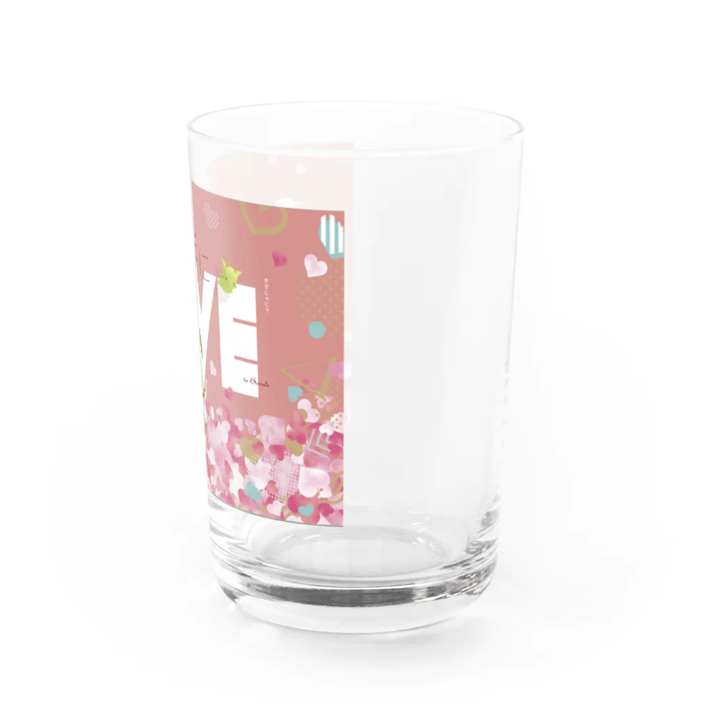 Shibuya_NyanCoのニャン公DIVE（絆）シリーズ Water Glass :right