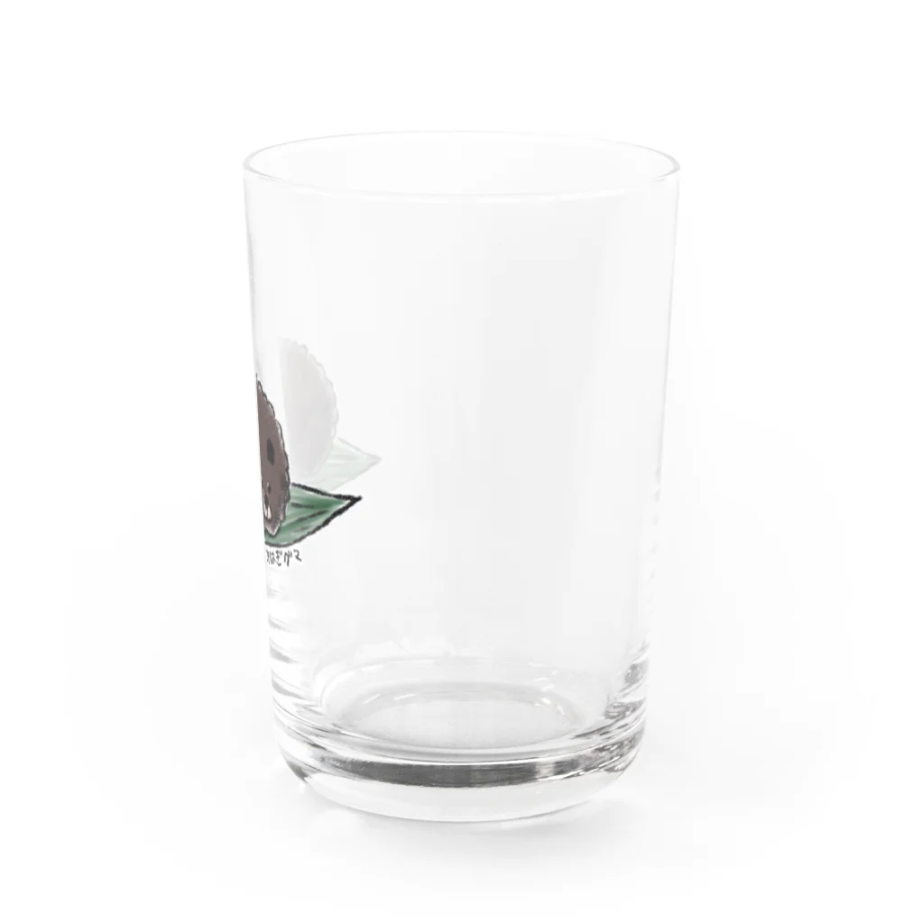 きなこのおはぎグマ Water Glass :right