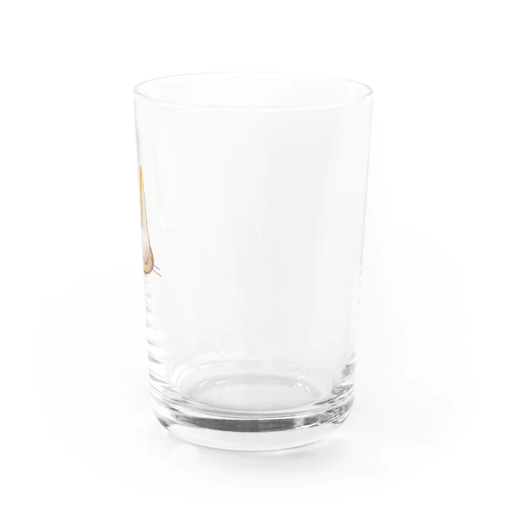 sleeping is goodのねてるねこ Water Glass :right