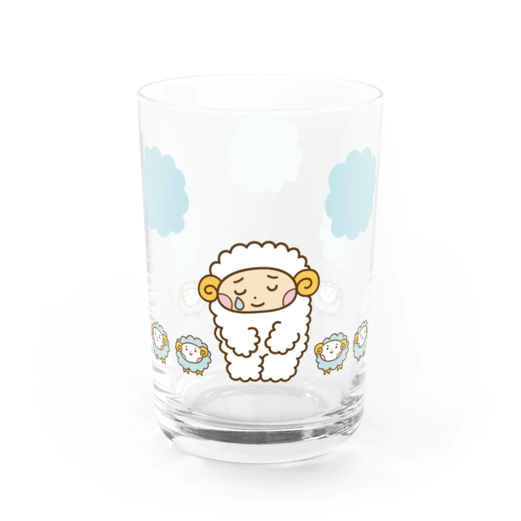 ひつじとぼくのひつじとぼく1 Water Glass :right