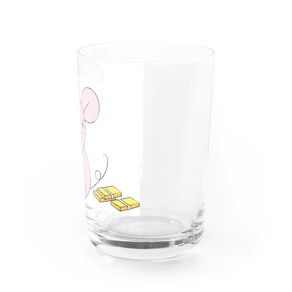 カレーコミュニケーションクラブのちゅうちゅう君 Water Glass :right