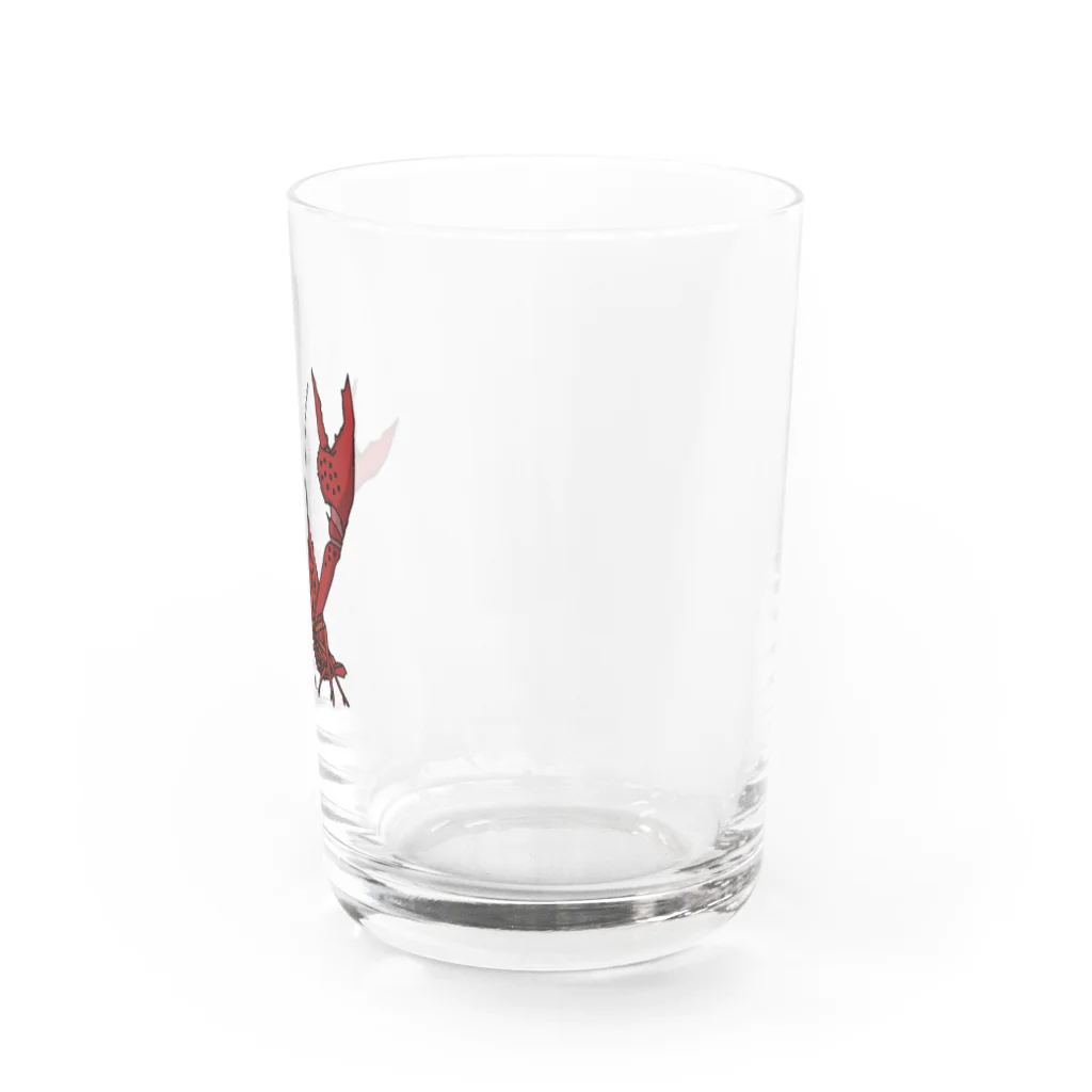 カラナシマイマイの 好戦的なざりがに Water Glass :right