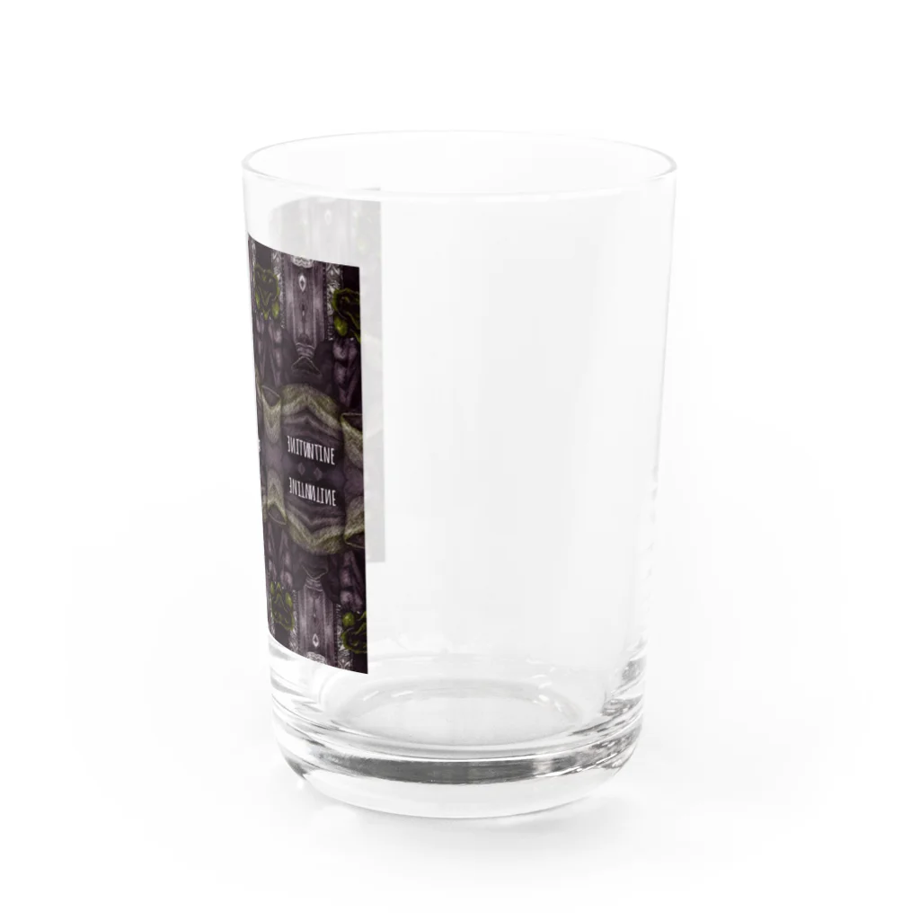 【ホラー専門店】ジルショップのゴシックルーム(紫) Water Glass :right