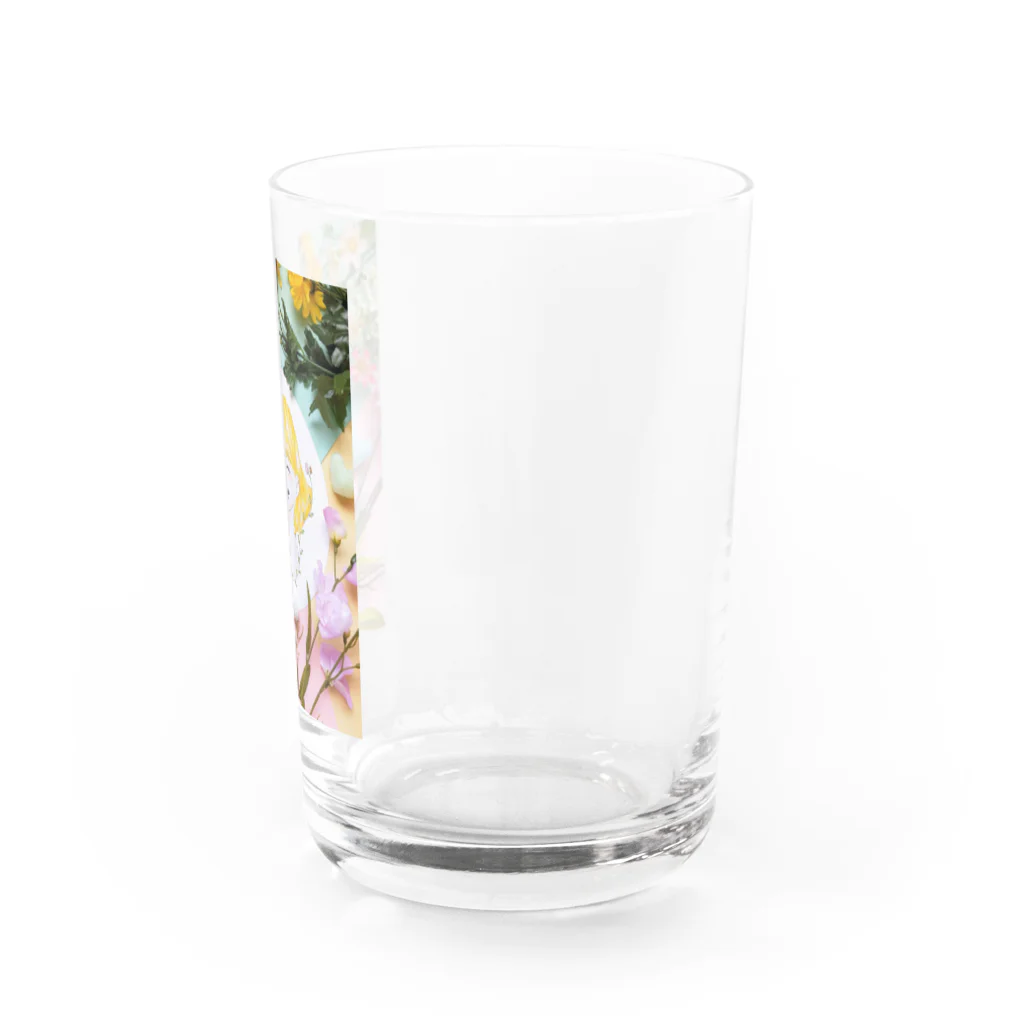 Heart selectionのスマイルガール Water Glass :right