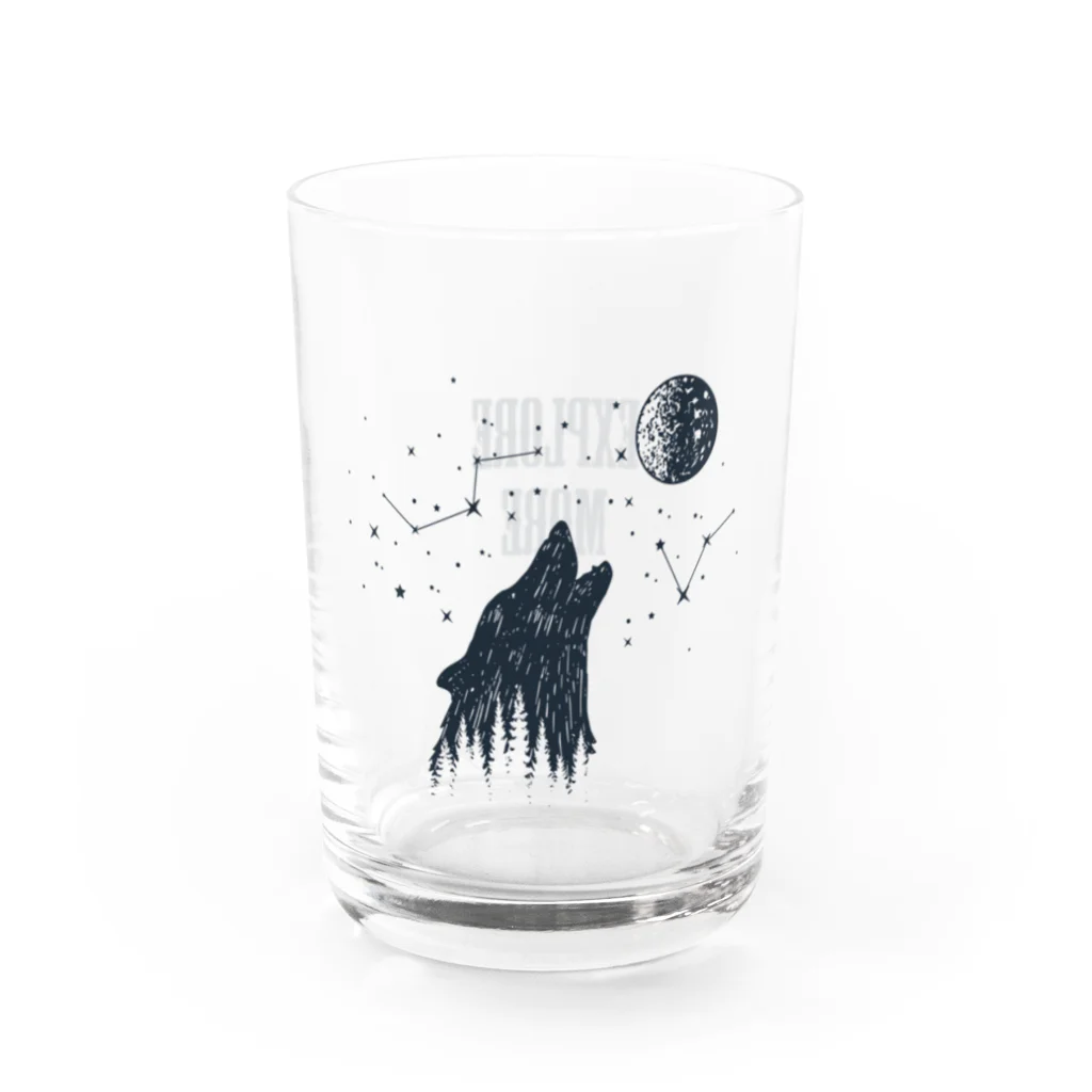 yukichanの森と星と狼 Water Glass :right