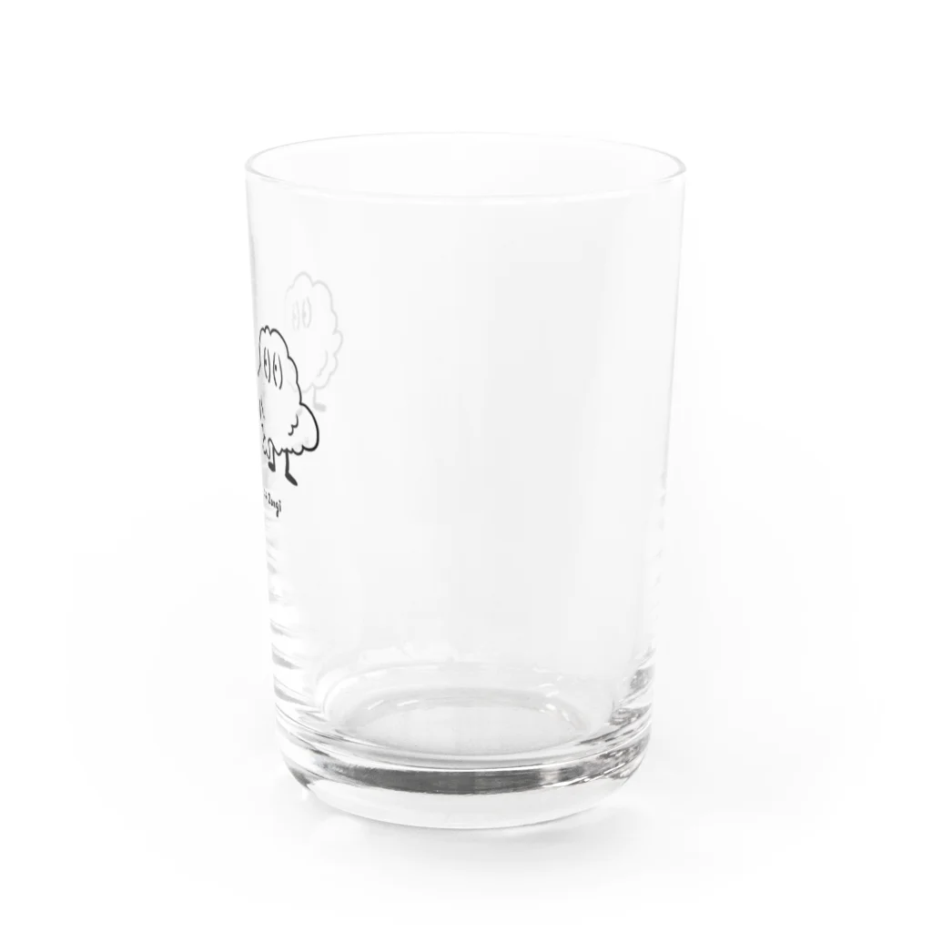 tettebolのからあげとザンギ Water Glass :right