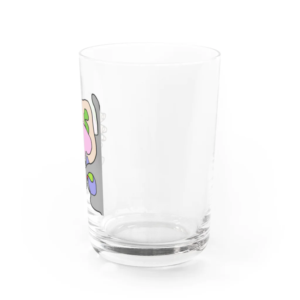 Gaza.tairaのパオンくん Water Glass :right