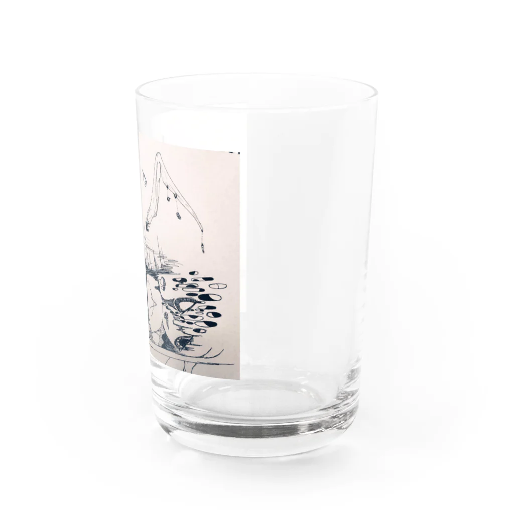 ねはの零落、堕涙 Water Glass :right